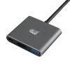 Adesso AUH-4010 interface hub USB 3.2 Gen 1 (3.1 Gen 1) Type-C Gray5