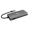 Adesso AUH-4030 interface hub USB 3.2 Gen 1 (3.1 Gen 1) Type-C Gray2