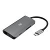 Adesso AUH-4030 interface hub USB 3.2 Gen 1 (3.1 Gen 1) Type-C Gray4