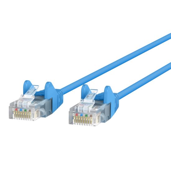 Belkin CE001b01-BLU-S networking cable Blue 11.8" (0.3 m) Cat6 U/UTP (UTP)1