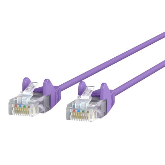 Belkin CE001b01-PUR-S networking cable Purple 11.8" (0.3 m) Cat6 U/UTP (UTP)1