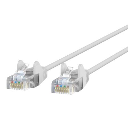 Belkin CE001b02-WHT-S networking cable White 23.6" (0.6 m) Cat6 U/UTP (UTP)1