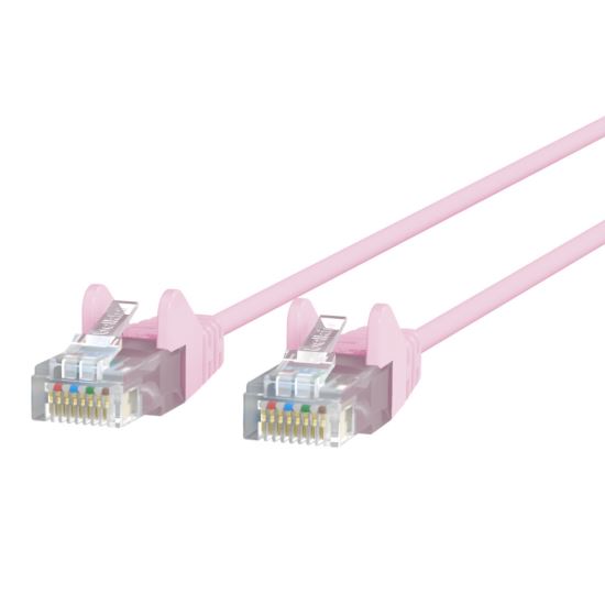 Belkin CE001B12-PNK-S networking cable Pink 143.7" (3.65 m) Cat6 U/UTP (UTP)1