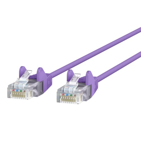 Belkin CE001B12-PUR-S networking cable Purple 143.7" (3.65 m) Cat6 U/UTP (UTP)1