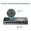 TP-Link TL-SF1009P network switch Unmanaged Fast Ethernet (10/100) Power over Ethernet (PoE) Black8