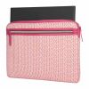 Targus Herringbone notebook case 14" Sleeve case Pink1