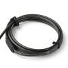 StarTech.com LTULOCKKEY cable lock Black, Stainless steel 78.7" (2 m)2