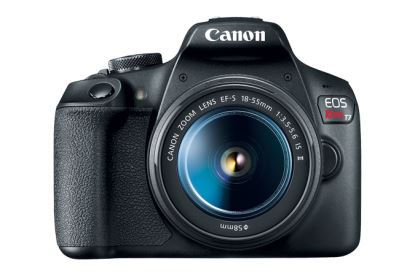 Canon EOS Rebel T7 EF-S 18-55mm IS II Kit SLR Camera Kit 24.1 MP CMOS 6000 x 4000 pixels Black1
