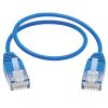 Tripp Lite N200-UR01-BL networking cable Blue 11.8" (0.3 m) Cat6 U/UTP (UTP)2