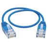 Tripp Lite N261-UR01-BL networking cable Blue 11.8" (0.3 m) Cat6a U/UTP (UTP)2