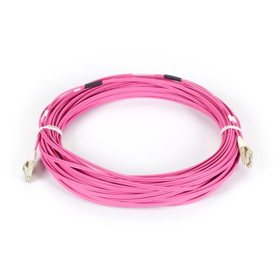 Black Box Connect fiber optic cable 787.4" (20 m) LC OM4 Violet1