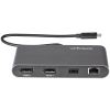 StarTech.com TB3DKM2DPL notebook dock/port replicator Wired Thunderbolt 3 Gray6