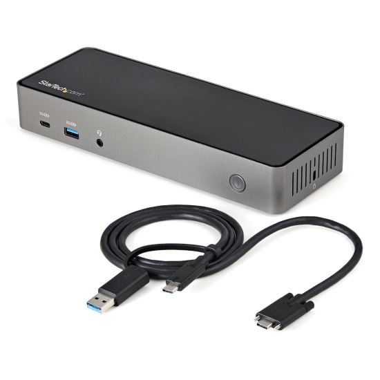 StarTech.com DK31C3HDPD notebook dock/port replicator Wired USB 3.2 Gen 2 (3.1 Gen 2) Type-C Black, Gray1