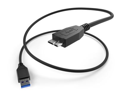 Unirise USB3-ABM-01F USB cable 11.8" (0.3 m) USB 3.2 Gen 1 (3.1 Gen 1) USB A Micro-USB B Black1