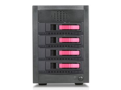 iStarUSA JAGE5BT4HDRD-M1 disk array Desktop Black, Red1
