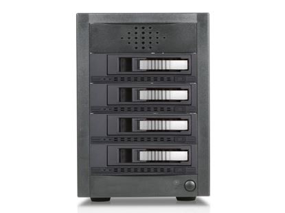 iStarUSA JAGE5BT4HDSL-M1 disk array Tower Black, Silver1