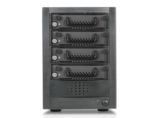 iStarUSA JAGE5BT4HD-TG disk array Desktop Black1