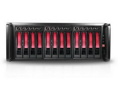 iStarUSA JAGE412HDRD storage drive enclosure HDD enclosure Black, Red 2.5/3.5"1