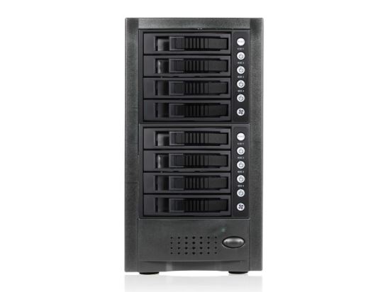 iStarUSA JAGE6BT8HDBK disk array Desktop Black1