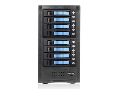 iStarUSA JAGE6BT8HDBL disk array Desktop Black, Blue1