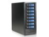 iStarUSA JAGE9BT8HDBL-DE disk array Tower Black, Blue2