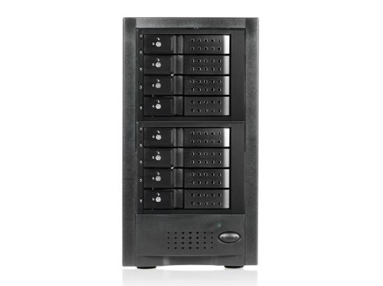 iStarUSA JAGE6BT8MSBK-DE disk array Tower Black1