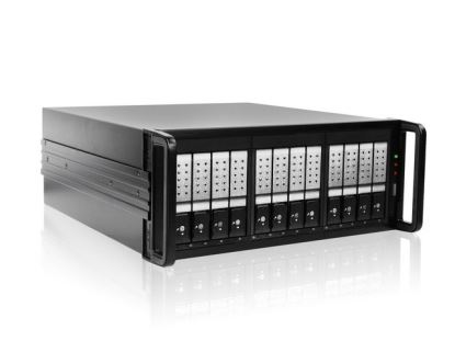 iStarUSA JAGE412HDSL-DE storage drive enclosure HDD enclosure Black, Silver 3.5"1
