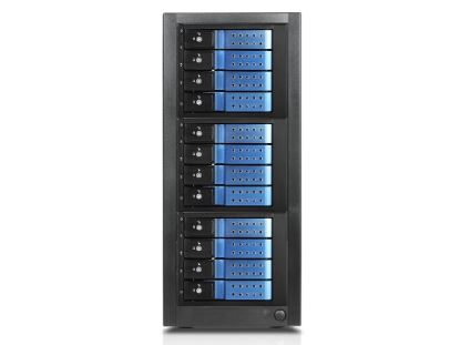 iStarUSA JAGE9BT12HDBL-DE disk array Desktop Black, Blue1