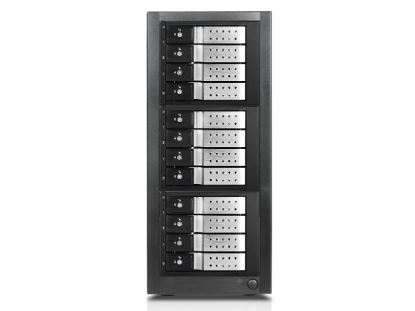 iStarUSA JAGE9BT12HDSL-DE disk array Desktop Black, Silver1