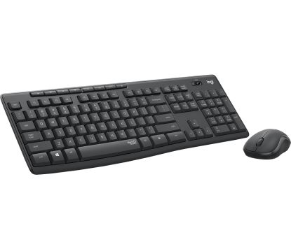Logitech MK295 keyboard Mouse included RF Wireless Black1