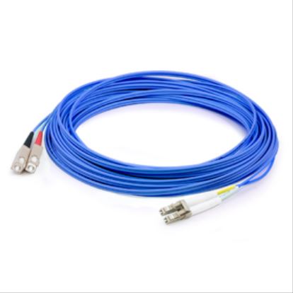 AddOn Networks ADD-SC-LC-7M9SMF-BE fiber optic cable 275.6" (7 m) CMR OS2 Blue1