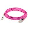 AddOn Networks ADD-SC-LC-7M9SMF-PK fiber optic cable 275.6" (7 m) CMR OS2 Pink1