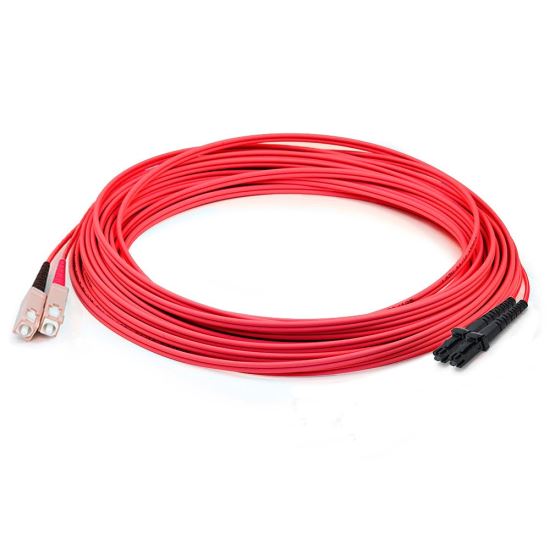 AddOn Networks ADD-SC-MTRJ-1M6MM-RD fiber optic cable 39.4" (1 m) MT-RJ OM1 Red1