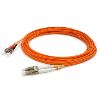 AddOn Networks ADD-ST-LC-2M5OM3-OE fiber optic cable 78.7" (2 m) LOMM OM3 Orange1