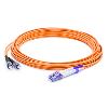 AddOn Networks ADD-ST-LC-5M5OM3-OE fiber optic cable 196.9" (5 m) OM3 Orange1