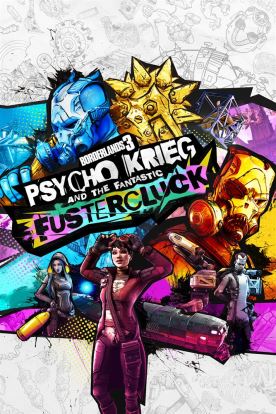 Microsoft Borderlands 3: Psycho Krieg and the Fantastic Fustercluck, Xbox One Video game add-on1