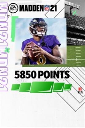 Microsoft MADDEN NFL 21 5850 Madden Points1