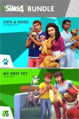 Microsoft The Sims 4 Cats and Dogs PLUS My First Pet Stuff Xbox One1
