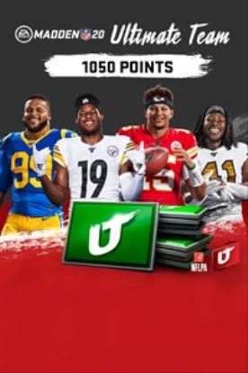Microsoft Madden NFL 20: 1050 Madden Ultimate Team Points1