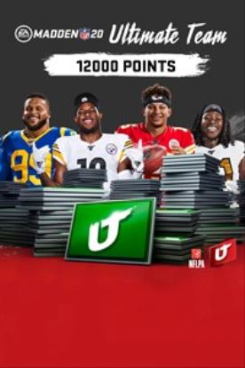 Microsoft Madden NFL 20: 12000 Madden Ultimate Team Points1