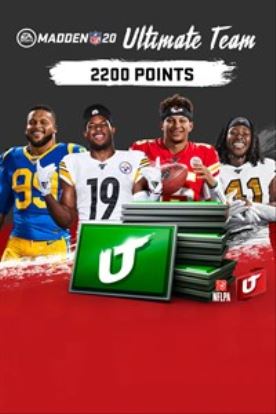 Microsoft Madden NFL 20: 2200 Madden Ultimate Team Points1