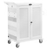 Tripp Lite CSC32ACWHG portable device management cart/cabinet White9