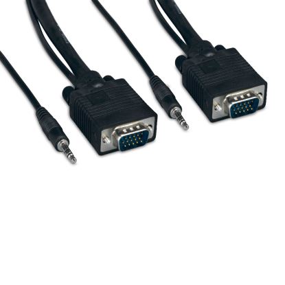 eNet Components SVGAM2-3.5MMST2-50F cable gender changer S-VGA + 3.5mm Black1