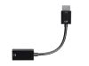 Monoprice 33125 video cable adapter DisplayPort HDMI Black3