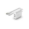 Belkin WCE002DQ1MWH mobile device charger White Indoor1