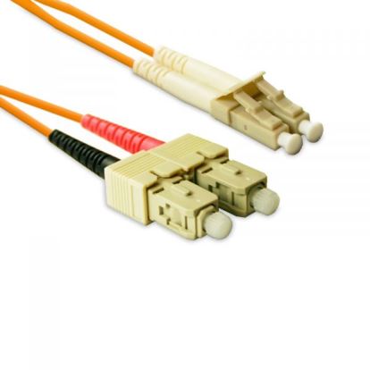 eNet Components SCLC-50-6M-ENT fiber optic cable 236.2" (6 m) SC LC OM1 Orange1