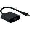 AddOn Networks USBC2HDMI video cable adapter 7.87" (0.2 m) USB Type-C HDMI Black7