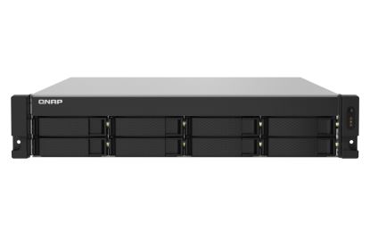 QNAP TS-832PXU NAS Rack (2U) Ethernet LAN Aluminum, Black AL3241