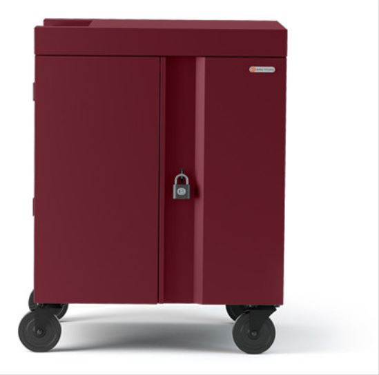 Bretford Cube Portable device management cart Maroon1