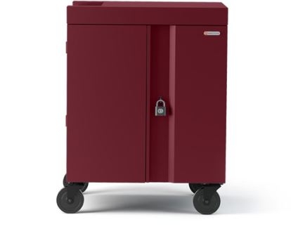 Bretford Cube Cart Portable device management cart Maroon1